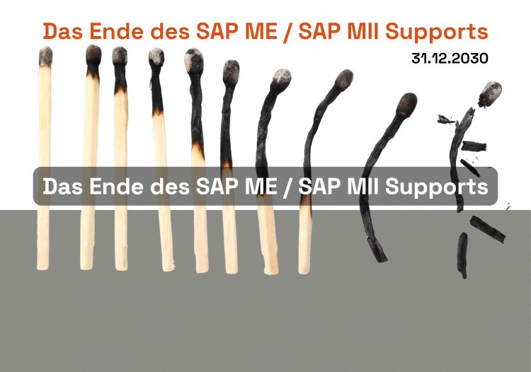 SAP ME / MII Support endet am 31.12.2030